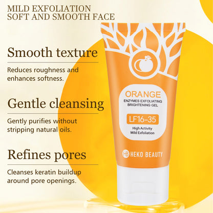 Orange Exfoliating&Skin Brightening gel