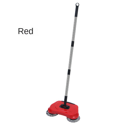 Handheld Vacuum Cleaner with Sweeping Function, Soft Broom and Dustpan Set, Combination Cleaning Tool for Home Use, Easy Hair Removal Broom