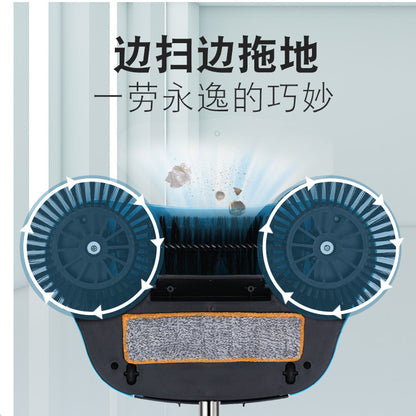 Handheld Vacuum Cleaner with Sweeping Function, Soft Broom and Dustpan Set, Combination Cleaning Tool for Home Use, Easy Hair Removal Broom